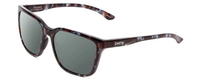 Pre-owned Smith Shoutout Unisex Polarize Sunglasses 4 Option Retro Sky Tortoise Brown 57mm In Smoke Grey Polar