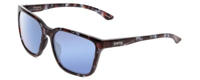 Pre-owned Smith Shoutout Retro Sunglasses Tortoise & Chromapop Glass Polarized Blue Mirror In Multicolor