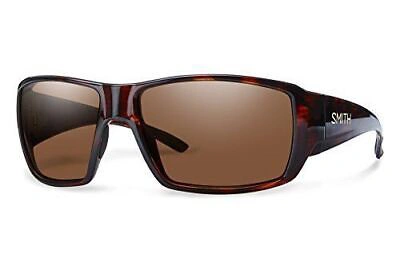 Pre-owned Smith Guides Choice Sunglasses In Tortoise Havana Brown Gold/polarchromic Copper In Multicolor