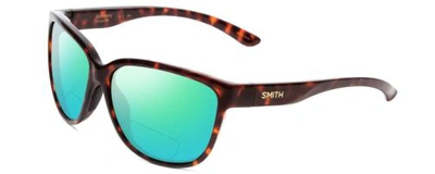 Pre-owned Smith Monterey Polarized Bi-focal Sunglasses 41 Options Tortoise Brown Gold 58mm In Green Mirror
