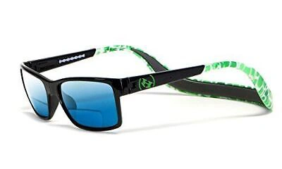 Pre-owned Clic Hoven Monix Magnetic Polarized Sunglasses Black Green Tortoise/blue Mirror+1.00 In Multicolor