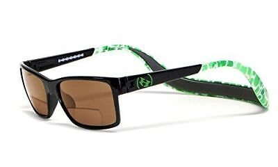 Pre-owned Clic Hoven Monix Magnetic Polarized Sunglasses Black Green Tortoise/amber Brown+2.25 In Multicolor