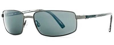 Pre-owned Classic Reptile Python Sunglasses  Metal Navigator Dark Gun /polarized Grey Glass