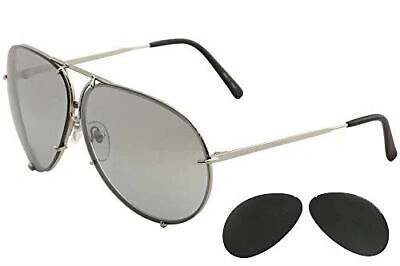 Pre-owned Tag Heuer Porsche Design P8478 Sun Glasses 8478 Men Frame Titanium 60mm In Multicolor