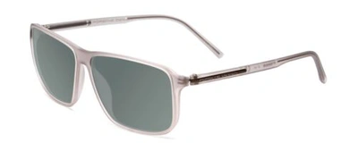 Pre-owned Porsche Design P8269-b 58mm Polarized Sunglasses In Crystal Smoke Grey 4 Options In Smoke Grey Polar