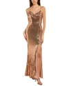 BLACK BY BARIANO SEQUIN GOWN