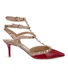 Valentino Rockstud Patent Leather Kitten-heel Pumps In Http://www.selfridges.com/en/-rockstud-patent-leather-courts_783-10004-3492052309/