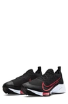 Nike Air Zoom Tempo Next% Sneakers Black In Black/hyper Violet/football Grey/flash Crimson