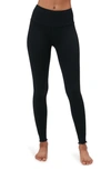Spiritual Gangster Love Sculpt Ruffle High Waist Leggings In Black