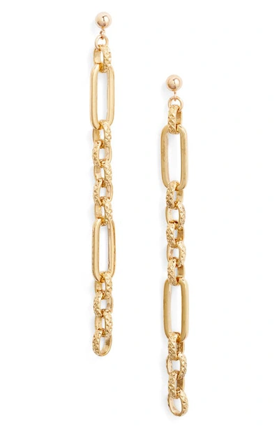 Set & Stones Isabelle Drop Earrings In Gold