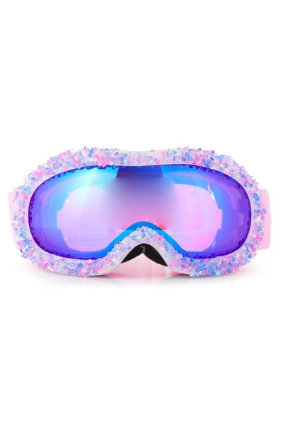 Bling2o Kids' Ice Of Purple Glaciers Ski Mask For Girls - Ages 2-6