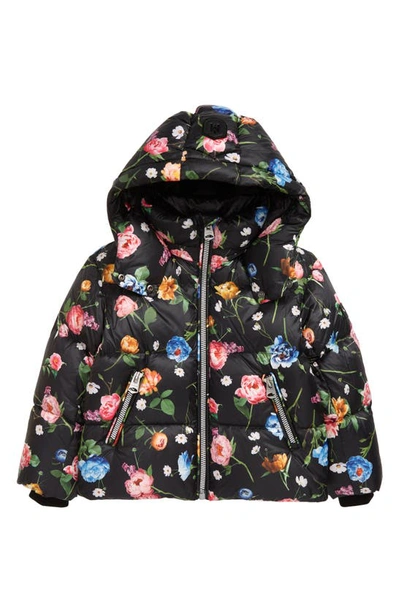 Mackage Kids' Jesse Floral Water Repellent 800 Fill Power Down Puffer Jacket