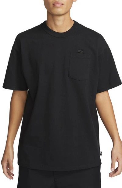Nike Men's  Sportswear Premium Essentials Pocket T-shirt In Black