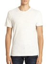 Rag & Bone Standard Issue Basic Crew T-shirt In White