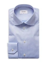 Eton Contemporary Fit Signature Twill Dress Shirt In Blue