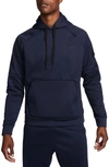 Nike Men's  Therma Therma-fit Full-zip Fitness Top In Obsidian/ Obsidian/ Black