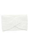 Ugg Twist Knit Headband In Ivory