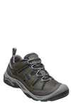 Keen Circadia Vent Waterproof Hiking Shoe In Steel Grey/ Legion Blue