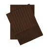 Superior Premium 600 Thread Count Egyptian Cotton Striped Pillowcase Set In Gold