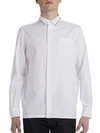 Valentino Rockstud Cotton Shirt In White