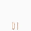 SWAROVSKI DEXTERA ROSE GOLD HOOP EARRINGS,5634992PR/L_SWARO-CR_100-U