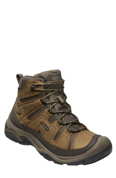 Keen Circadia Waterproof Mid Hiking Shoe In Multi