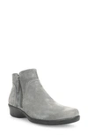 Propét Waverly Wedge Bootie In Grey Suede