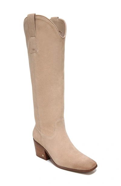 Sam Edelman Britten Western Boot In Sesame