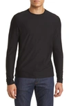 Robert Barakett Hickman Long Sleeve T-shirt In Black