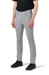 Bugatchi Stretch Knit Pants In Sharkskin