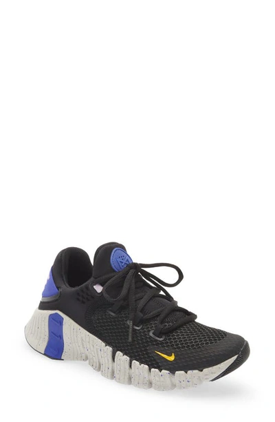 Nike Women's Free Metcon 4 Training Shoes In Black