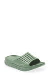 Hoka Ora Recovery Slide Sandal In Green