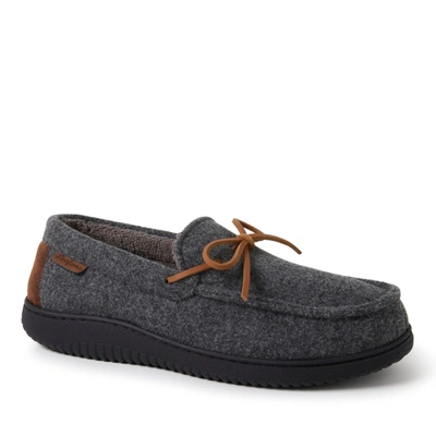 Dearfoams Men's Westboro Energy Return Moccasin Slippers Men's Shoes In Grey