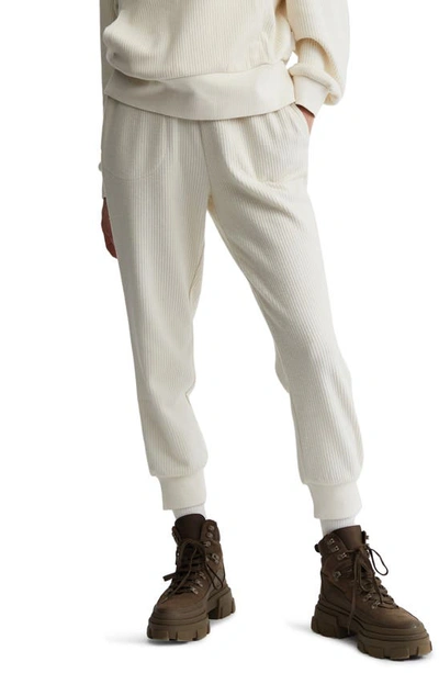 VARLEY VARLEY RUSSELL SLIM FIT RIBBED VELOUR JOGGERS 