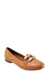 Bueno Chain Flat In Tan