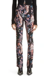 RABANNE PAISLEY PRINT HIGH WAIST TROUSERS