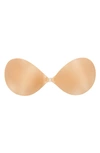 Fashion Forms Seamless Backless Adhesive Push-up Bra In Mocha