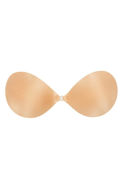 Fashion Forms Seamless Backless Adhesive Push-up Bra In Nude