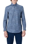 Bugatchi Ooohcotton® Button-up Shirt In Indigo