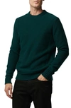 Rodd & Gunn Gowan Valley Lambswool Crewneck Sweater In Bottle Green