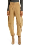 Nili Lotan Shon Stretch Cotton Pants In Amber