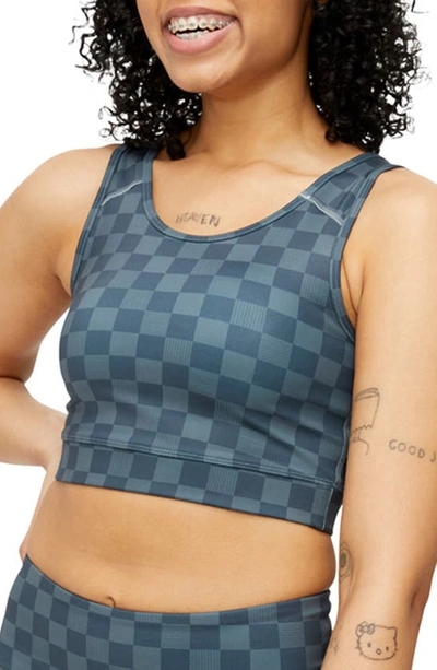 Tomboyx Full Spectrum Sports Bra In Pavement