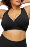 Tomboyx Peak Low Impact Sports Bra In Black