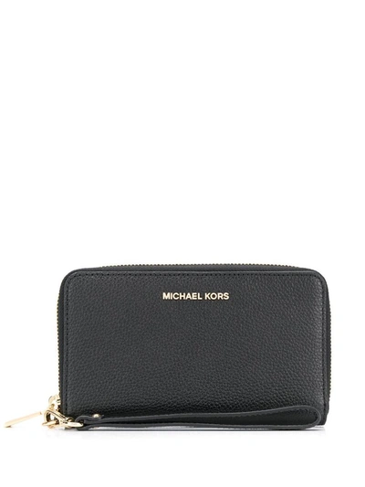 Michael Kors Logo Wallet Accessories In Black