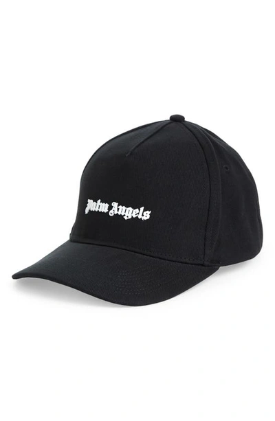 Palm Angels Cotton Logo-print Mesh Cap in Black for Men Save 1% Mens Hats Palm Angels Hats 