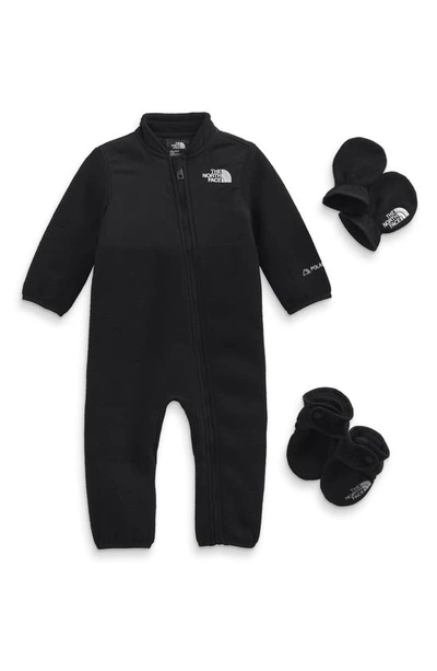The North Face Baby Denali One Piece Snowsuit In Tnf Black