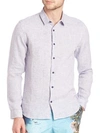ORLEBAR BROWN Morton Tailored Linen Button-Down Shirt