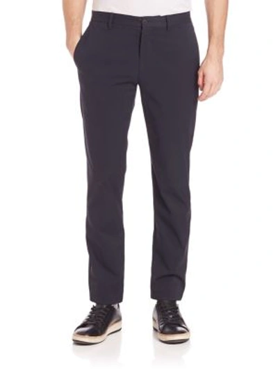 Theory Zaine Good Wool Extra Slim Suit Trousers In Black