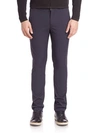 Theory 'zaine Neoteric' Slim Fit Pants In Navy