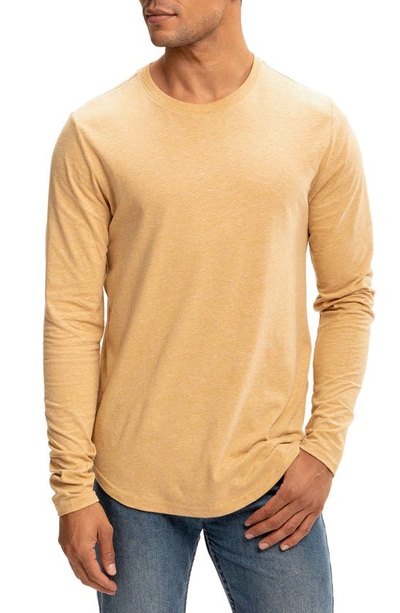 Threads 4 Thought Kye Slub Long Sleeve T-shirt In Amberwood